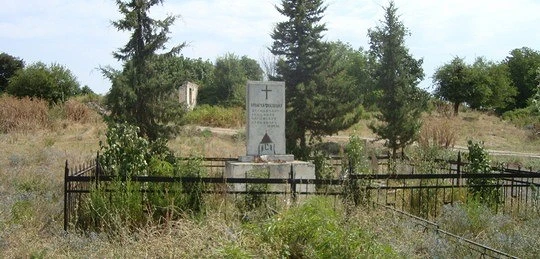 Monument to the victims of the Maragha massacre in Nagorno Karabakh. Photo: Wikipedia