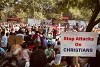 Around 22,000 Christians protested against persecution in Delhi on February 19, 2023. csi