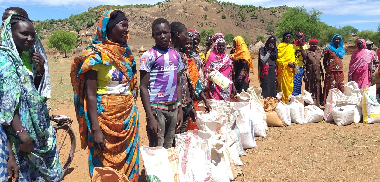 CSI is providing food aid to those in need in the Nuba Mountains and South Sudan. csi