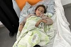 Children were injured in the attacks on Nagorno Karabakh. Gegham Stepanyan