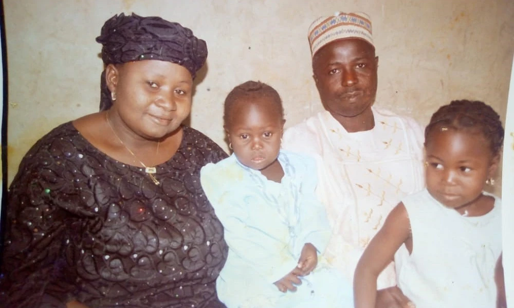 Rhoda Jatau and her family.